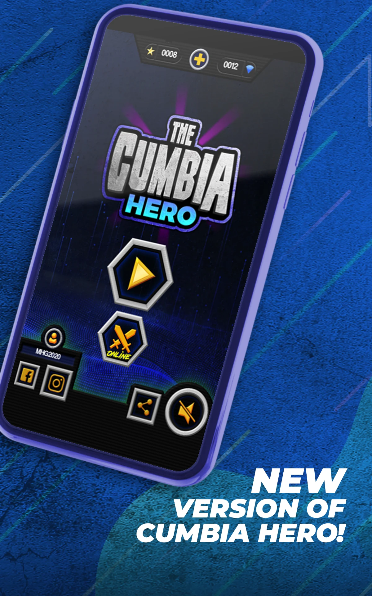 Cumbia Hero 2026: Music Game screenshot